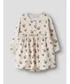 LilAtelier - Kleid mit Apfel Print - Turtledove