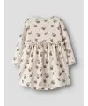 LilAtelier - Kleid mit Apfel Print - Turtledove