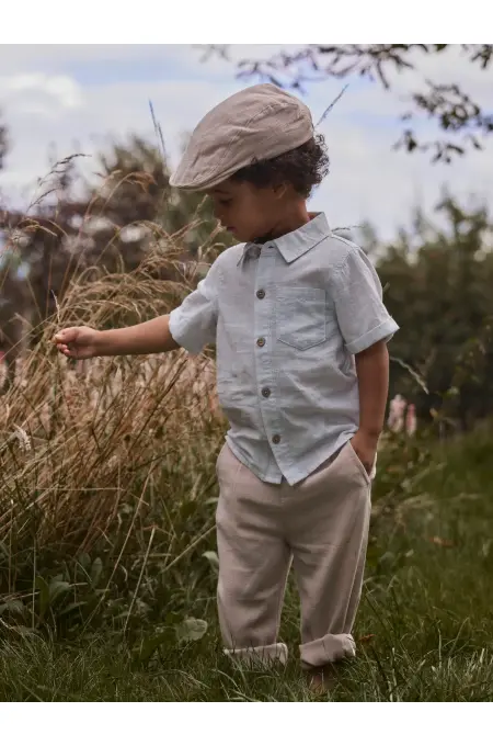 LilAtelier - Kleinkind Stoffhose - Feather Gray