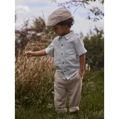 LilAtelier - Kleinkind Stoffhose - Feather Gray