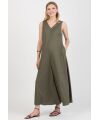 Attesa Maternity - Jumpsuit Miranda - oliv