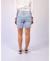 Love 2 Wait Jeans Shorts Long Light Wash