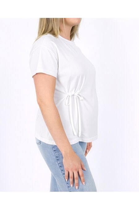 Love 2 Wait T-Shirt Zuria - White