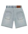Stains & Stories - boys denim short wide fit Pale blue denim