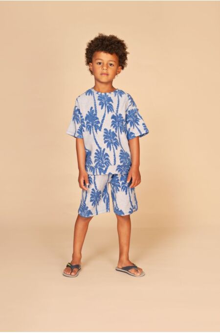 Stains & Stories - boys t-shirt short sleeve Royal