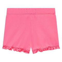 Stains & Stories - girls sweat short Neon Pink