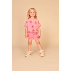 Stains & Stories - girls short Neon Pink