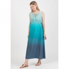 Attesa - Stillkleid Deva - shaded blue