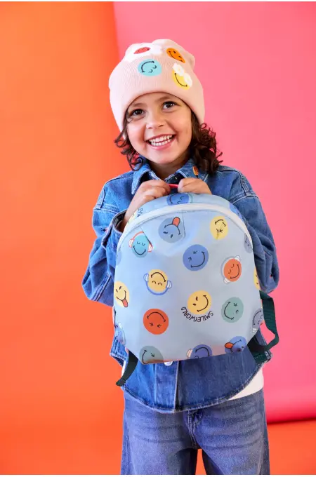 Lässig - Tiny Backpack SmileyWorld® blue