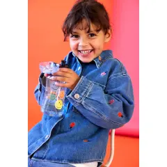 Lässig - Drinking Bottle SmileyWorld® blue