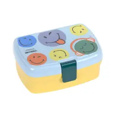 Lässig - Lunchbox SmileyWorld® blue