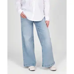 Love 2 Wait Jeans wide leg Light Wash