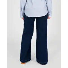 Love 2 Wait Jeans wide leg Dark Wash