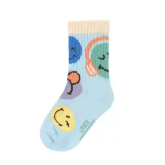 Lässig - Kinder Socken SmileyWorld (3er-Pack) - blue