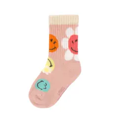Lässig - Kinder Socken SmileyWorld (3er-Pack) - dusty rose