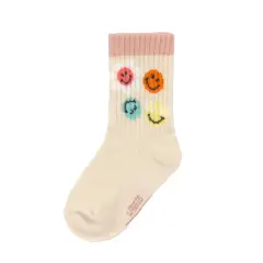 Lässig - Kinder Socken SmileyWorld (3er-Pack) - dusty rose