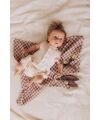 Wooly - MUSLIN EARS WITH WOODEN RING - GOTS - SS26 - BROWN
