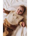 Wooly - BIB WITH TEDDY EARS - NOOS - ECRU