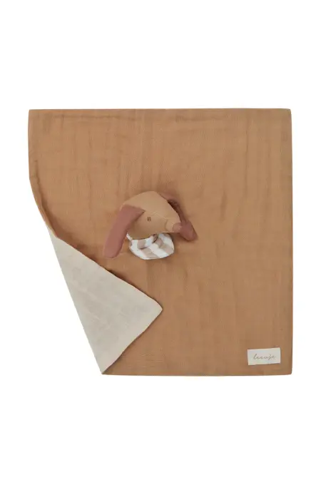 Leevje Muslin Cuddle Cloth Little Dog OneSize