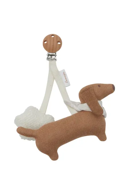 Leevje Pram Clip-On Toy Little Dog OneSize