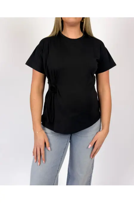 Love 2 Wait T-Shirt Zuria - Black