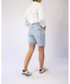 Love 2 Wait Short Denim Light Wash