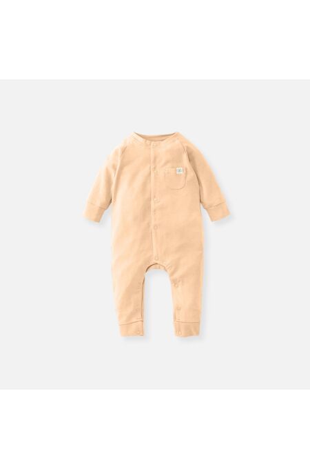 Cloby – Baby playsuit in Peachy Summer – UPF 50+