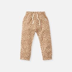 Cloby – Jogger pants in Leopard Brown – UPF 50+