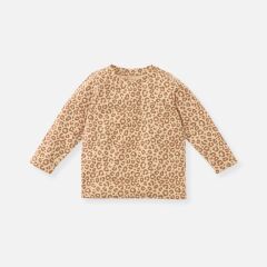 Cloby – Longsleeve in Leopard Brown – UPF 50+