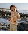 Cloby – Longsleeve in Leopard Brown – UPF 50+