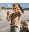 Cloby – Longsleeve in Leopard Brown – UPF 50+
