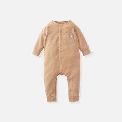 Cloby – Baby playsuit in Coconut Brown – UPF 50+