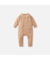 Cloby – Baby playsuit in Coconut Brown – UPF 50+