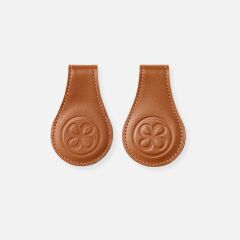 Cloby – Leather swaddle clips – Brown