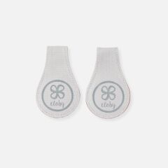 Cloby – Leather swaddle clips – Brown
