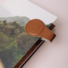 Cloby – Leather swaddle clips – Brown