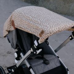 Cloby – UV Blanket in Leopard Brown – UPF 50+