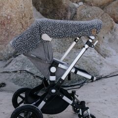 Cloby – UV Blanket in Leopard Grey – UPF 50+