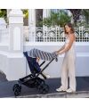 Cloby – UV Blanket in Navy/Sandy Stripe – UPF 50+