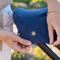 Cloby – UV Blanket in Navy – UPF 50+