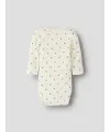LilAtelier - Body mit Apfel Print - Coconut Milk
