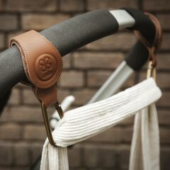 Cloby – Kinderwagenhaken Braun
