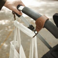 Cloby – Kinderwagenhaken Braun