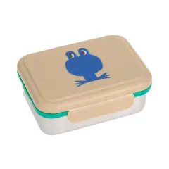 Lässig - Lunchbox Stainless Steel Happy Trails - Frosch