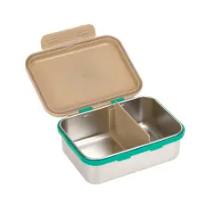Lässig - Lunchbox Stainless Steel Happy Trails - Frosch