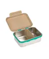 Lässig - Lunchbox Stainless Steel Happy Trails - Frosch