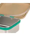 Lässig - Lunchbox Stainless Steel Happy Trails - Frosch