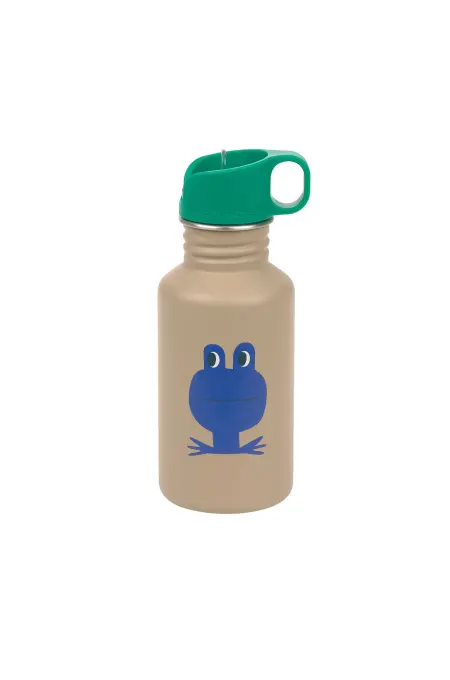 Lässig - Trinkflasche Stainless Steel - Happy Trails - Frosch