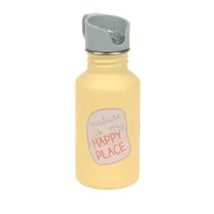 Lässig - Trinkflasche Stainless Steel - Happy Trails - Blume
