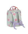 Lässig - Kindergartenrucksack Square - Happy Trails - Blume